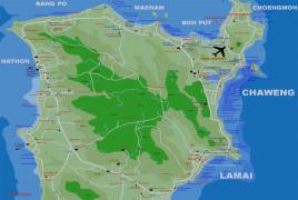 ﻿ Карты Самуи - Самуи на карте Тайланда, достопримечательности, курорты, парки, отели, соседние острова - Таиланд Где находятся самуи на кар